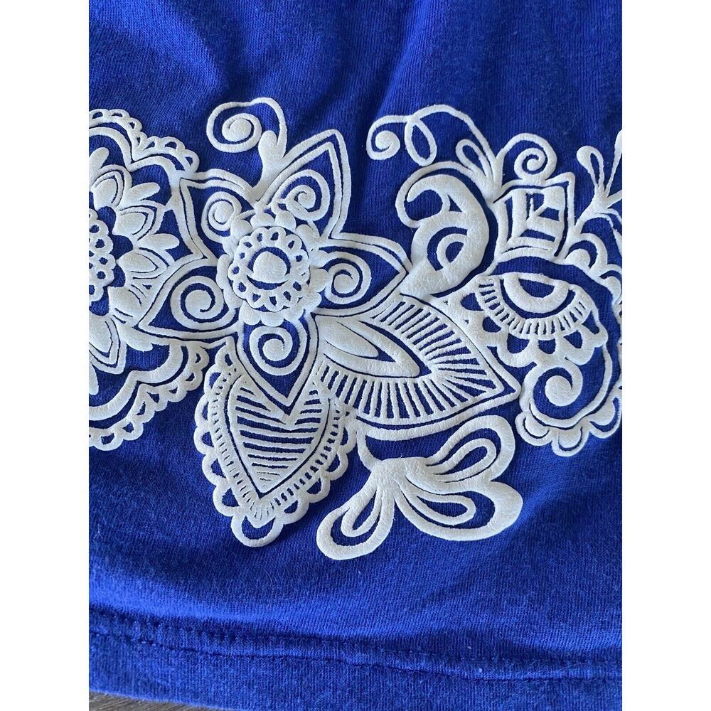 RXB Dress Size PM Sleeveless Summer Dress Embroidered And Appliqué - Picture 4 of 6